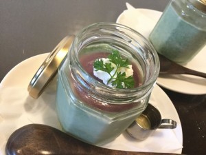 新よもぎの杏仁豆腐