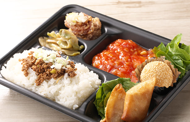 エビチリ弁当